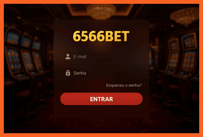 Criar uma nova Conta no plataforma 6566BET